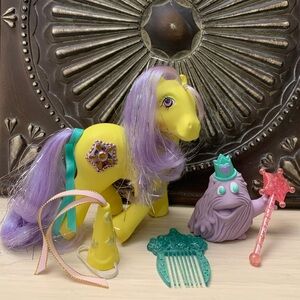 My Little Pony Vintage G1 Princess Starburst with Bushwoolie Set RARE